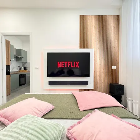Nuvola - 4k Cinema - Vicino A Metro E Lingotto Apartamento *